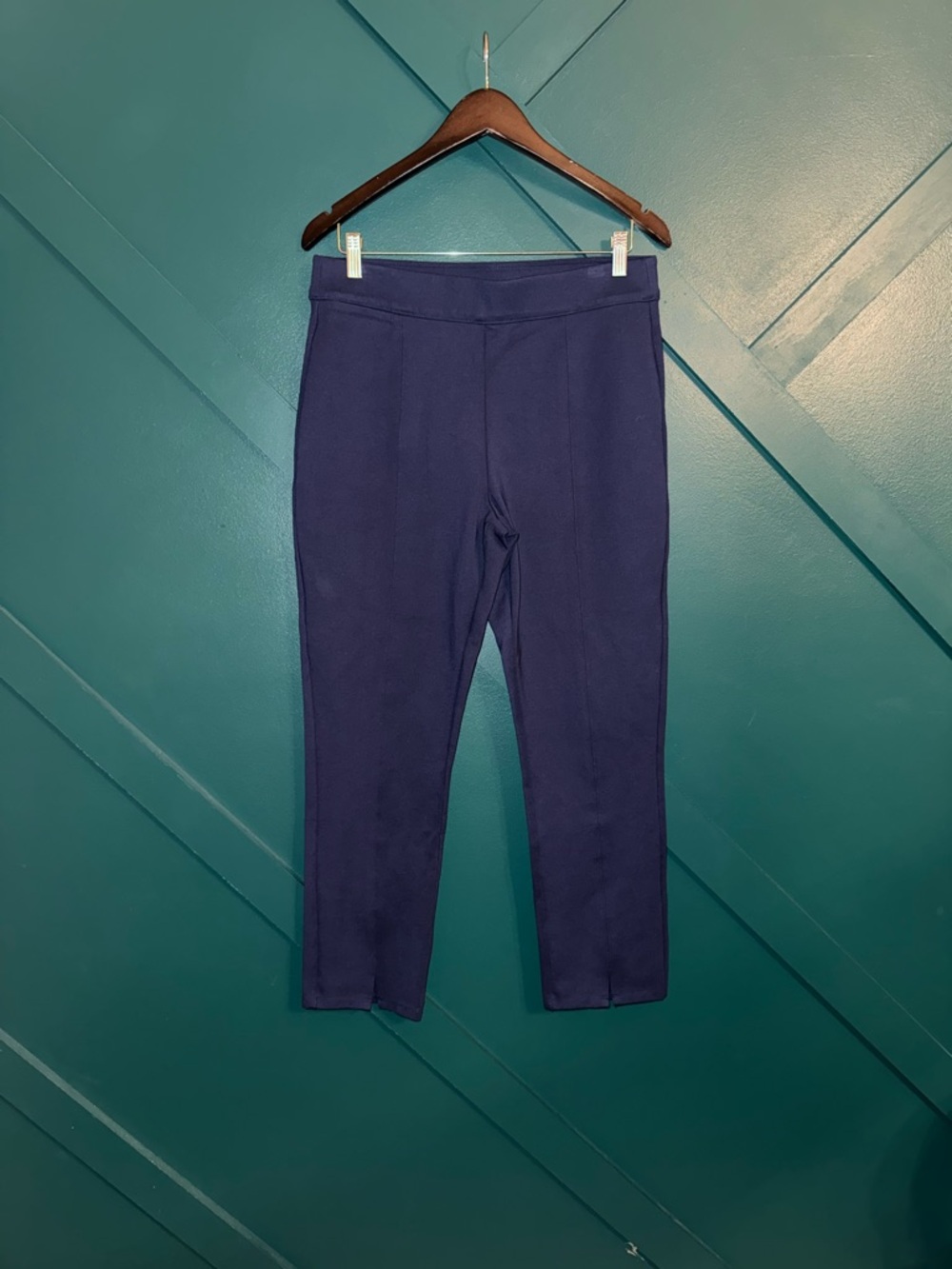 Soft Surroundings Navy Girls' Ponte Leggings